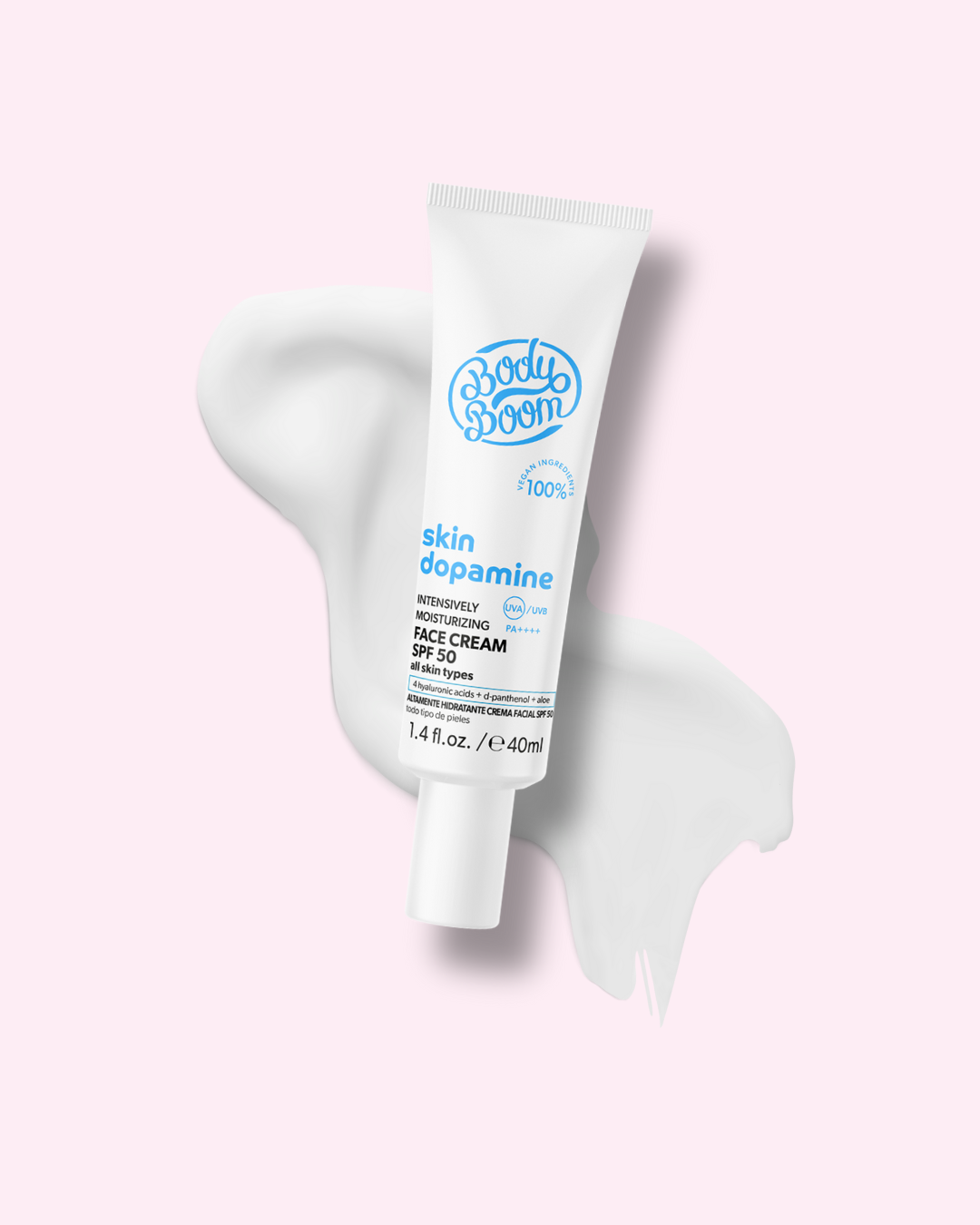 Protector solar SPF50 muy hidratante - Bodyboom Skin Dopamine
