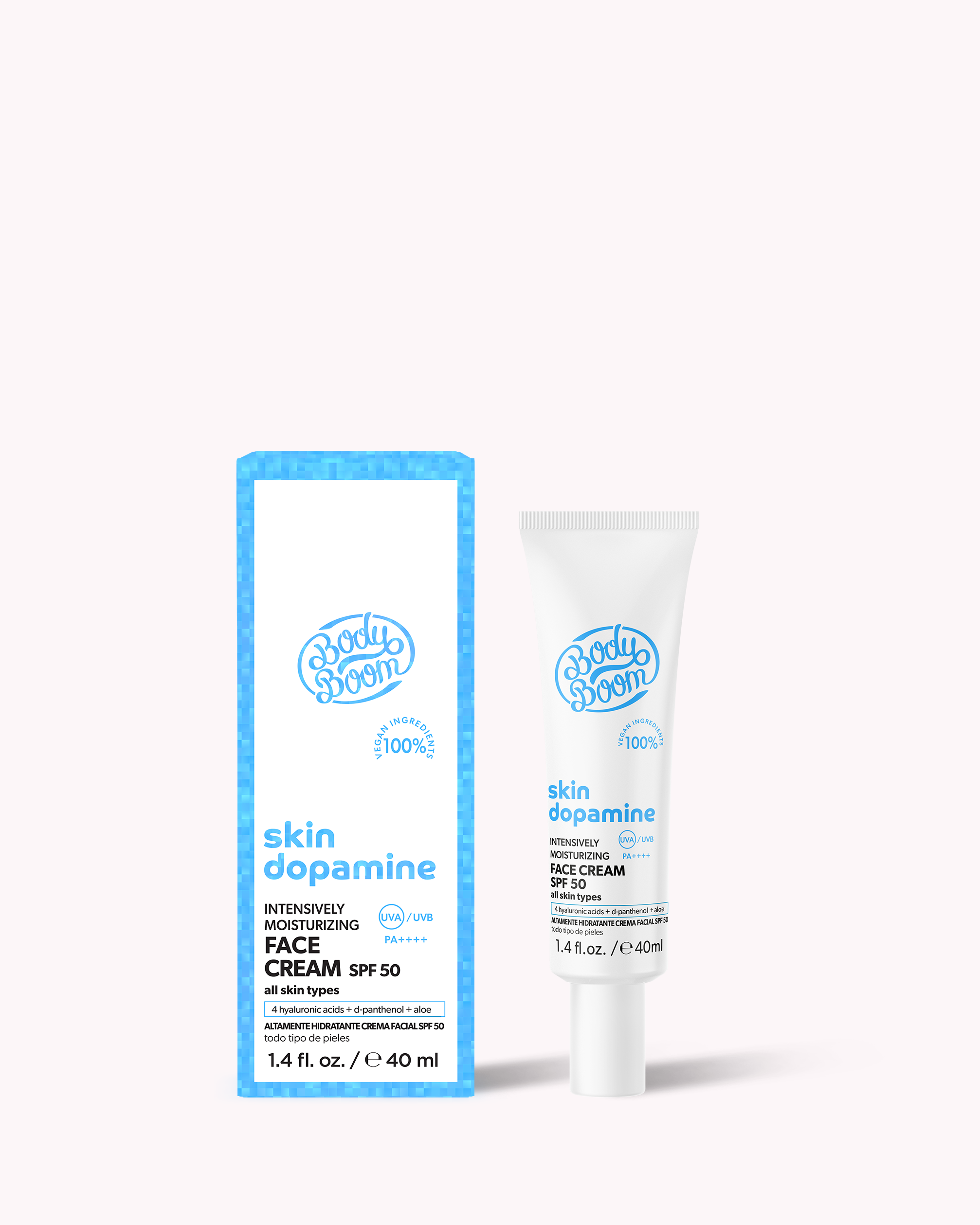 Protector solar SPF50 muy hidratante - Bodyboom Skin Dopamine