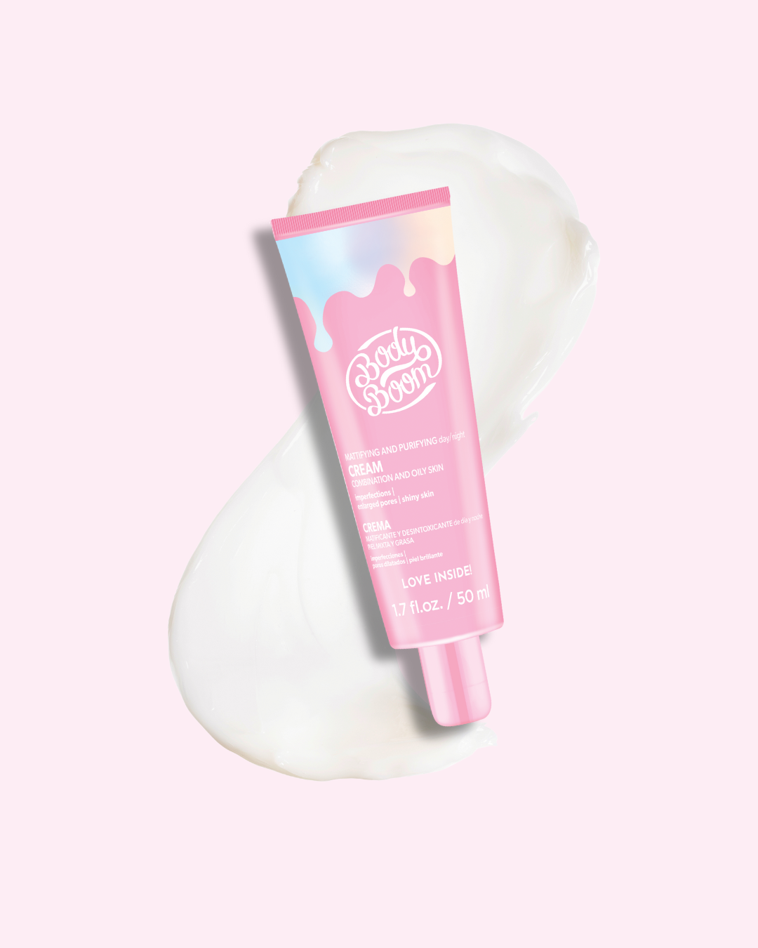 Crema hidratante piel mixta - BodyBoom Pink