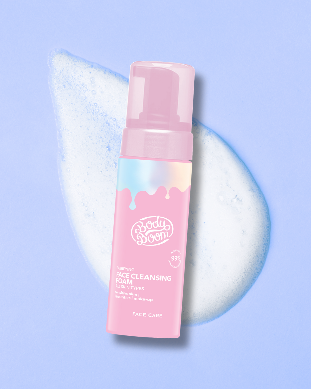 Espuma facial limpiadora - BodyBoom Pink