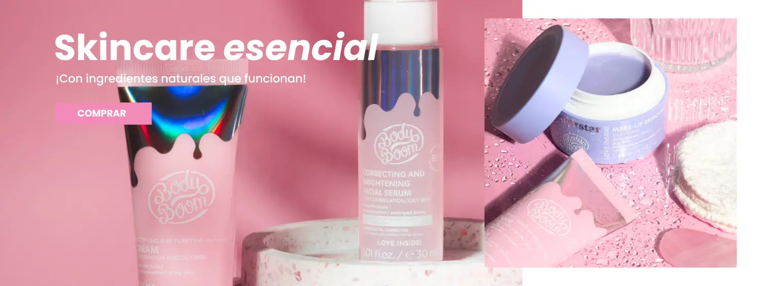 baner pink skincare esencial