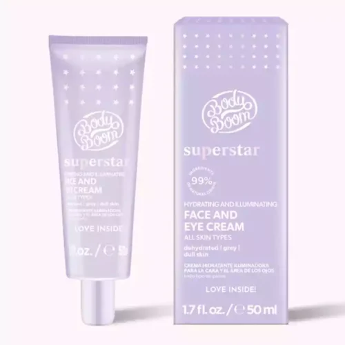 imagen crema facial y contorno de ojos superstar bodyboom